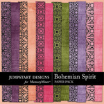 Bohemian Spirit FREE Paper Pack-$0.00 (Jumpstart Designs)