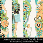 Heart On My Sleeve Borders-$1.99 (Jumpstart Designs)