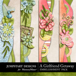 Girlfriend Getaway Borders-$2.49 (Jumpstart Designs)