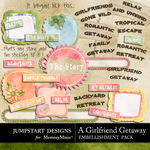 Girlfriend Getaway WordArt-$2.49 (Jumpstart Designs)