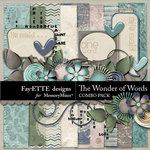 Wonder of Words Combo Pack-$5.99 (Ettes and Company by Fayette)