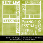 A Little Junk in My Trunk Big Words Inkers-$2.99 (Ettes and Company by Fayette)