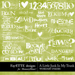 A Little Junk in My Trunk WordArt Inkers-$2.49 (Ettes and Company by Fayette)