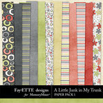 A Little Junk in My Trunk Paper Pack 1-$2.99 (Ettes and Company by Fayette)