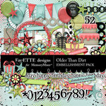 Older Than Dirt Embellishment Pack-$3.49 (Ettes and Company by Fayette)