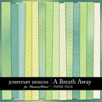 A Breath Away Embossed Paper Pack-$3.49 (Jumpstart Designs)