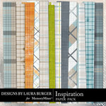 Inspiration Plaid Paper Pack-$3.49 (Laura Burger)