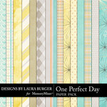 One Perfect Day Paper Pack-$3.49 (Laura Burger)