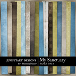 My Sanctuary Add On Paper Pack-$3.49 (Jumpstart Designs)