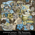 My Sanctuary Embellishment Pack-$2.99 (Jumpstart Designs)