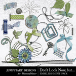 Dont Look Now But Add On Embellishment Pack-$2.99 (Jumpstart Designs)