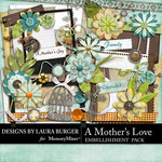 A Mothers Love LB Embellishment Pack-$3.49 (Laura Burger)