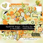 Finding Joy Embellishment Pack-$3.49 (Ettes and Company by Fayette)