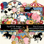 Pure Country Embellishment Pack-$3.49 (Ettes and Company by Fayette)