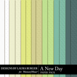 A New Day Texture Paper Pack-$2.49 (Laura Burger)