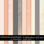 Celebration of Love Solid Paper Pack-$3.49 (Laura Burger)