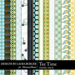 Tee Time Pattern Paper Pack-$3.49 (Laura Burger)