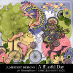 A Blissful Day Add On Embellishment Pack 2-$2.99 (Jumpstart Designs)