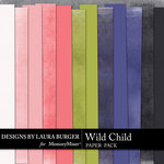 Wild Child LB Solid Paper Pack-$3.49 (Laura Burger)