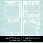 A Mothers Love FE Big Words Inkers-$2.49 (Ettes and Company by Fayette)