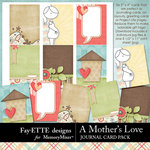 A Mothers Love FE Journal Cards-$2.99 (Ettes and Company by Fayette)