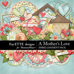A Mothers Love FE Embellishments-$3.49 (Ettes and Company by Fayette)