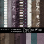 Trust Your Wings Paper Pack-$3.49 (Laura Burger)