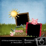 Barnyard Friends QuickMix-$2.00 (Ettes and Company by Fayette)