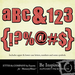 Be Inspired Melon Alphabet Pack-$1.00 (Ettes and Company by Fayette)