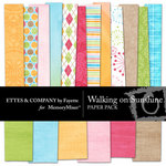 Walking on Sunshine Paper Pack-$4.00 (Ettes and Company by Fayette)
