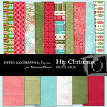 Hip Christmas Paper Pack-$3.99 (Ettes and Company by Fayette)