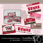 Love Shack Goodie Box Printables-$2.49 (Ettes and Company by Fayette)