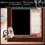 You Carry My Heart QuickMix-$1.99 (Bisous By Suzanne Carillo)