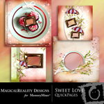 Sweet Love Quick Page QuickMix-$3.99 (MagicalReality Designs)