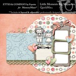 Little Moments Big Memories QuickMix-$4.99 (Ettes and Company by Fayette)