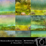 BunnyVille Paper Pack 1-$3.99 (MagicalReality Designs)