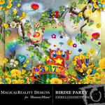 Birdie Party Embellishment Pack-$2.99 (MagicalReality Designs)