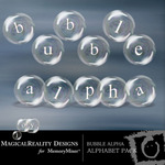 Bubble Alphabet Pack-$0.99 (MagicalReality Designs)