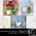 Elegant Love Quick Page QuickMix Set-$2.49 (MagicalReality Designs)