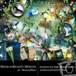 Flying to the Moon PART 1 Embellishment Pack-$2.99 (MagicalReality Designs)