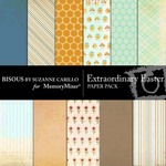 Extraordinary Easter Paper Pack-$3.99 (Bisous By Suzanne Carillo)