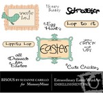 Extraordinary Easter WordArt Pack-$0.49 (Bisous By Suzanne Carillo)