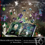 Do You Believe in Magic 1 Embellishments-$3.99 (MagicalReality Designs)