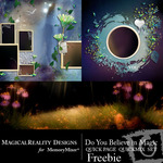 Do You Believe Magic QuickPage QuickMix Freebie-$0.00 (MagicalReality Designs)