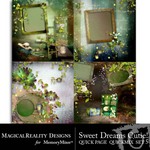 Sweet Dreams Cutie Quick Page QuickMix Set 5-$2.99 (MagicalReality Designs)
