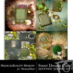 Sweet Dreams Cutie Quick Page QuickMix Set 3-$2.99 (MagicalReality Designs)