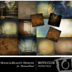 Boys Club Paper Pack-$3.99 (MagicalReality Designs)