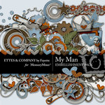 My Man Embellishment Pack-$3.99 (Ettes and Company by Fayette)
