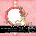 PS I Love You Too QuickMix-$5.49 (Ettes and Company by Fayette)