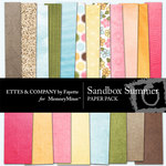 Sandbox Summer Paper Pack-$3.99 (Ettes and Company by Fayette)